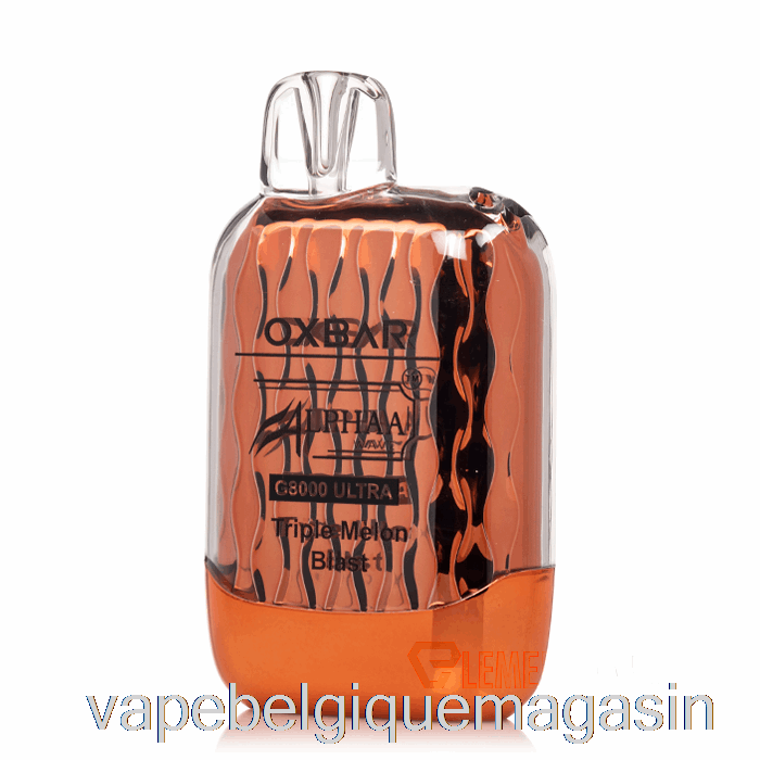 Vape Jetable Oxbar G8000 Jetable Triple Melon Blast